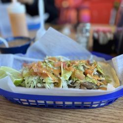 Rosita's al Pastor - Carne Guisada Taco :)