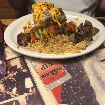 Texas Roadhouse - Beef Steak Kabob* Baked Potato Seasoned Rice - Steakhouses Near Me - Meridian, Idaho Texas Roadhouse - Beef Steak Kabob* Baked Potato Seasoned Rice - Steakhouses Near Me - Meridian, Idaho