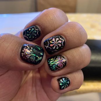 VIP Nails - Cool new galaxy nails! - Nail Salons Near Me - Gig Harbor, Washington