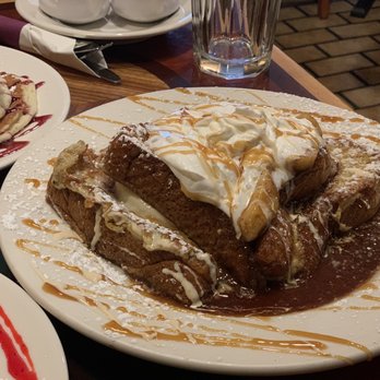 Maple N Jams Cafe - Banana Bananas Foster French Toast - American Near Me - Burbank, Illinois Maple N Jams Cafe - Banana Bananas Foster French Toast - American Near Me - Burbank, Illinois