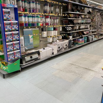 Walmart - empty shelves in a grocery store - Department Stores Near Me - Eddystone, Pennsylvania
