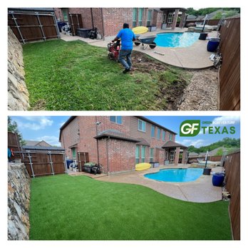 Green Forever Turf TX - Green Forever Turf Texas Project - Artificial Turf Near Me - Denton, Texas
