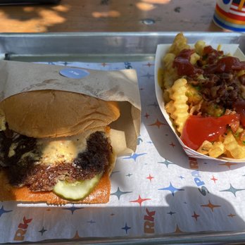 Spark - BLC Burger and loaded crinkle Fries. - Burgers Near Me - Oklahoma City, Oklahoma Spark - BLC Burger and loaded crinkle Fries. - Burgers Near Me - Oklahoma City, Oklahoma