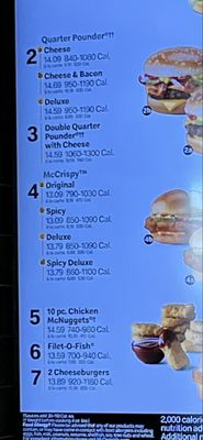 Menu photo 1 McDonald's Quartzsite, AZ
