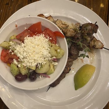 Opa! Authentic Greek - Campbell - Side salad Beef Souvlaki Chicken Souvlaki - Greek Near Me - Campbell, California Opa! Authentic Greek - Campbell - Side salad Beef Souvlaki Chicken Souvlaki - Greek Near Me - Campbell, California