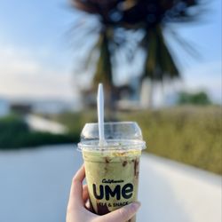 Ume Tea - Pistachio dubai choc shake