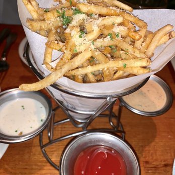 Hudson House - Truffle fries - American Near Me - Dallas, Texas Hudson House - Truffle fries - American Near Me - Dallas, Texas