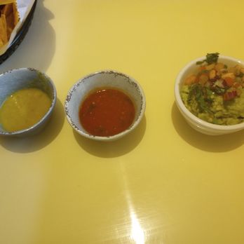 La Campana Mexican & Seafood Restaurant - Red salsa, salsa Verde and guac - Mexican Near Me - Orlando, Florida