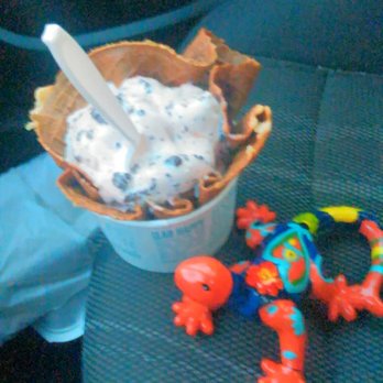 Marble Slab Creamery - Cherry vanilla ice-cream. - Ice Cream & Frozen Yogurt Near Me - Metairie, Louisiana
