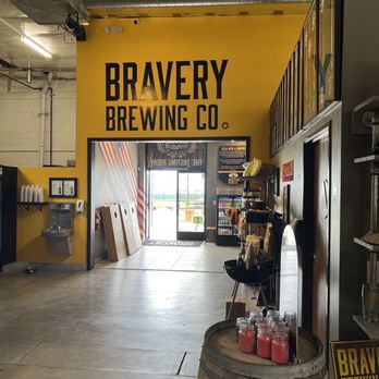 Bravery Brewing - Front door - Breweries Near Me - Lancaster, California
