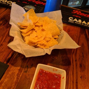 Agave Roja - Free chips and salsa, chips are made fresh! - Mexican Near Me - Corolla, North Carolina