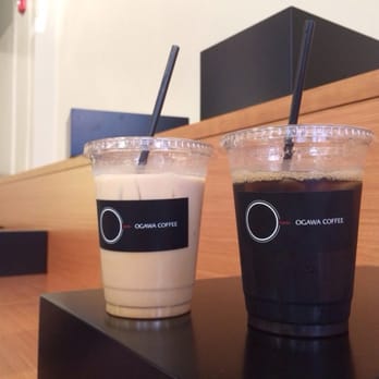 Ogawa Coffee - Caramel latte and iced coffee. Latte was very good, but quite expensive at $5. - Coffee & Tea Near Me - Boston, Massachusetts