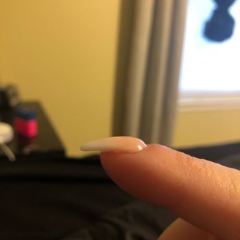 Nails Com - What a nice job she did of the acrylic huh. - Nail Salons Near Me - Jacksonville, Florida