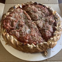 Spicy Seekh Kabab Supreme Deep Dish Pizza