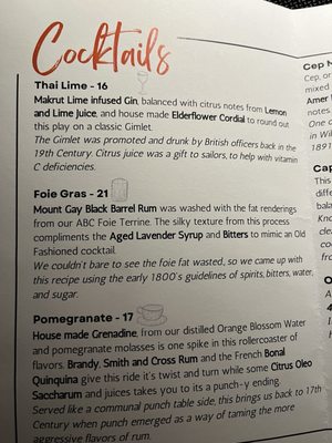 Menu photo 3 Christopher’s At Wrigley Mansion Phoenix, AZ