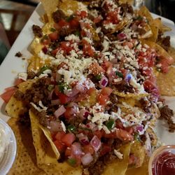 Kim's - Ground Beef Nachos Half $10.00 | Full $16.00
