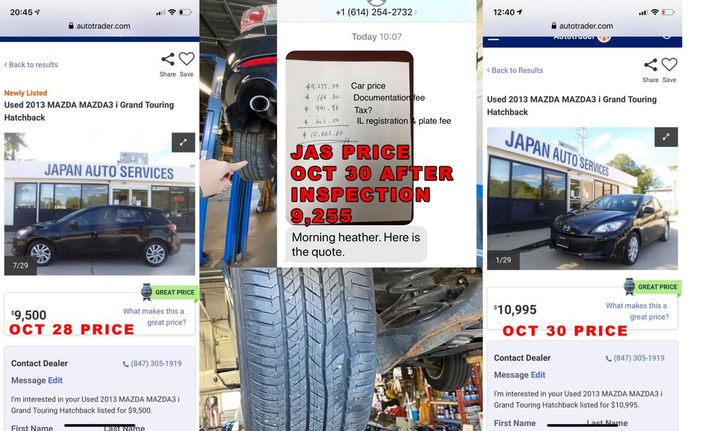 JAPAN AUTO SERVICES Updated September 2024 934 S Arlington Heights