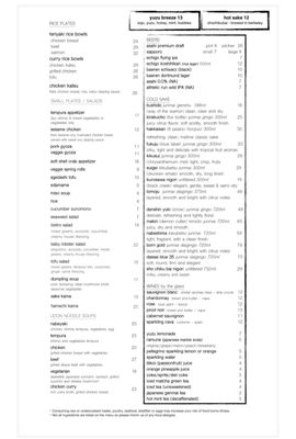 Menu photo 8 Sushi Bistro San Francisco, CA Menu photo 8 Sushi Bistro San Francisco, CA