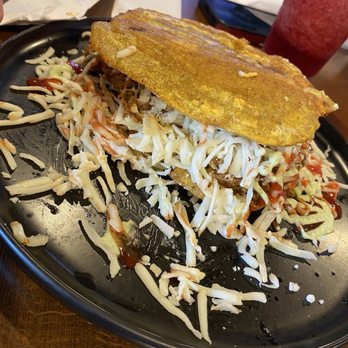 Maracaibo Bistro - Patacon Relleno - Venezuelan Near Me - Virginia Beach, Virginia Maracaibo Bistro - Patacon Relleno - Venezuelan Near Me - Virginia Beach, Virginia