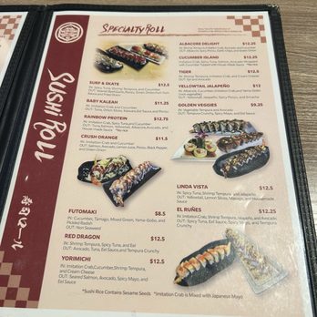Sushi Yorimichi #2 - Menu - Sushi Bars Near Me - San Diego, California Sushi Yorimichi #2 - Menu - Sushi Bars Near Me - San Diego, California