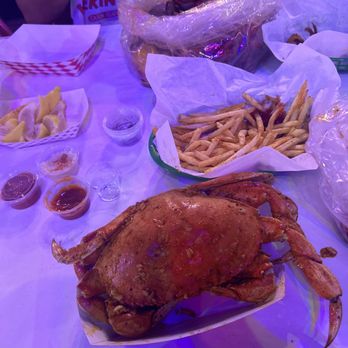 The Kickin' Crab - Chandler - Dungeness crab and cajun fries - Seafood Near Me - Chandler, Arizona