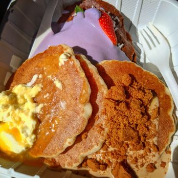 My Cafe - Pancake flight - Breakfast & Brunch Near Me - Kapolei, Hawaii