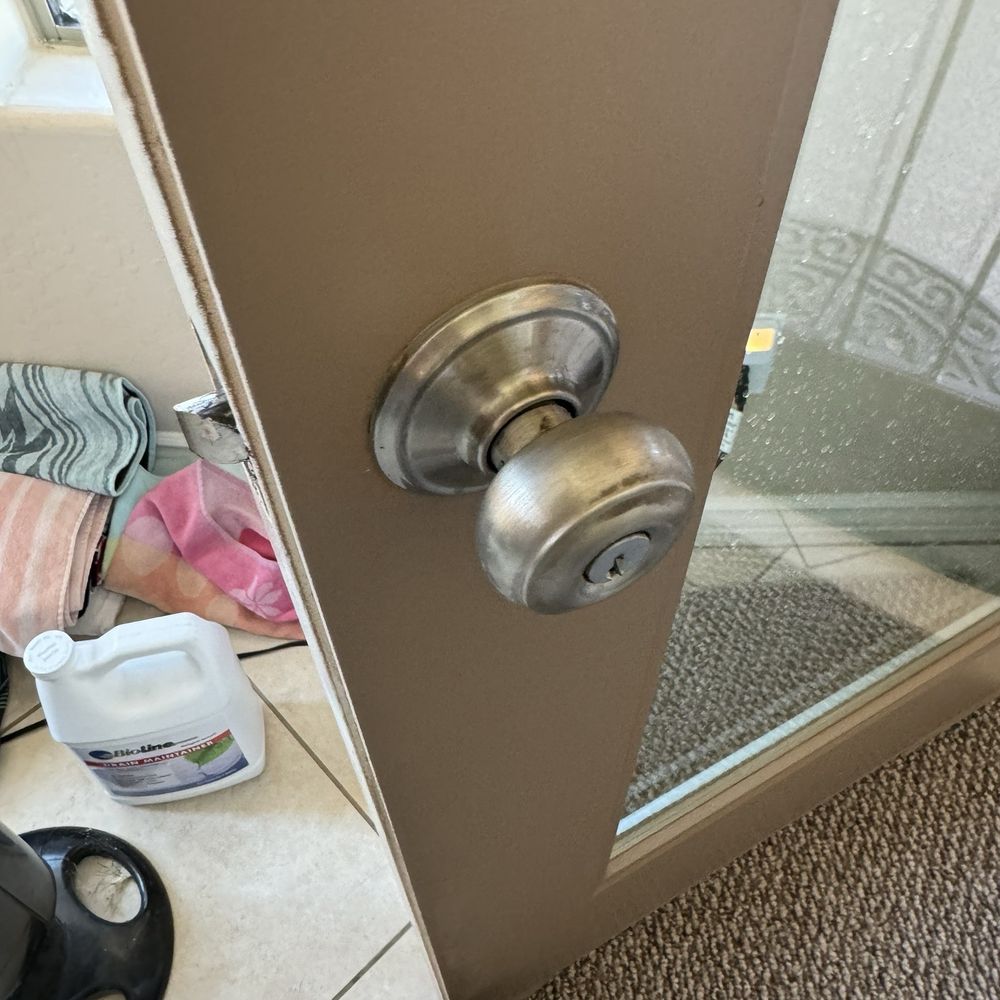 Schlage Door Handle lock