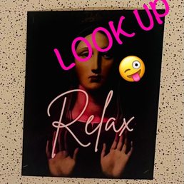 Sooooooo as so as you lay back and look up, this beauty lets you know to relax. Sooooooo as so as you lay back and look up, this beauty lets you know to relax.
