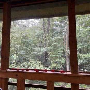 Tree Tops Restaurant - View from my seat - New American Near Me - Acme, Pennsylvania