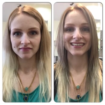 Simple Hair - Before (yikes) and after!!! Thanks Vy! - Hair Salons Near Me - Milpitas, California Simple Hair - Before (yikes) and after!!! Thanks Vy! - Hair Salons Near Me - Milpitas, California