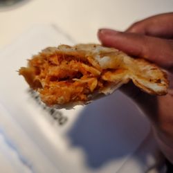Macondo Coffee Roasters - Chicken fajita empanada