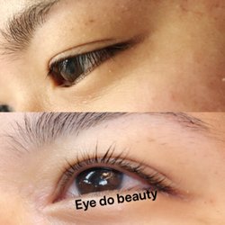 Keratin lash lift