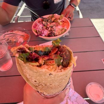 The Kebab Shop - Wrap and Bowl w/ grilled kofta - Mediterranean Near Me - El Segundo, California