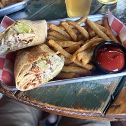 Upstairs Pub - Chicken bacon ranch wrap