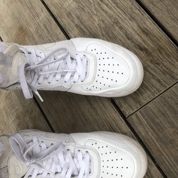D’s Sneaker Laundry - after- air force 1s - Shoe Shine Near Me