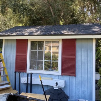 The Roof Contractor - Shed after - Roofing Near Me