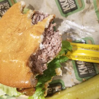KKatie's Burger Bar - Example of a pink burger - Burgers Near Me - Hyannis, Massachusetts