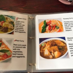 Photo enhanced menu ... nice touch