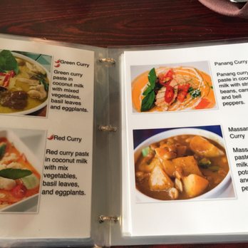 Pinto Thong Thai Cuisine - Photo enhanced menu ... nice touch - Thai Near Me - Deptford, New Jersey