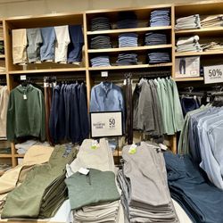 J Crew Factory - Men's pants and shirts.