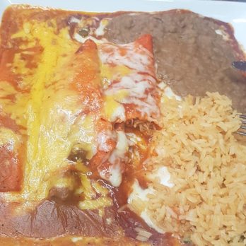 Casa Medina - Trio enchiladas combination - Mexican Near Me - Shenandoah, Texas