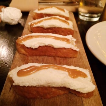 Uva - Bruschetta - Sheep's Ricotta Cheese and Black Truffle Honey - Italian Near Me - New York, New York