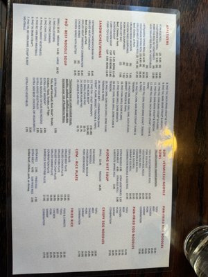 Menu photo 1 Pho Huong Viet Longmont, CO Menu photo 1 Pho Huong Viet Longmont, CO