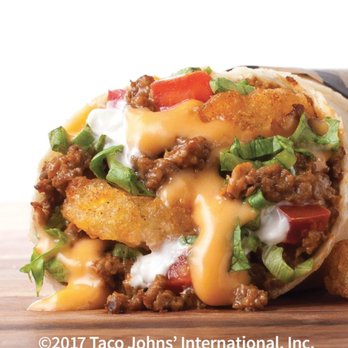 Taco John's - a taco with cheese and lettuce - Fast Food Near Me - Circleville, Ohio