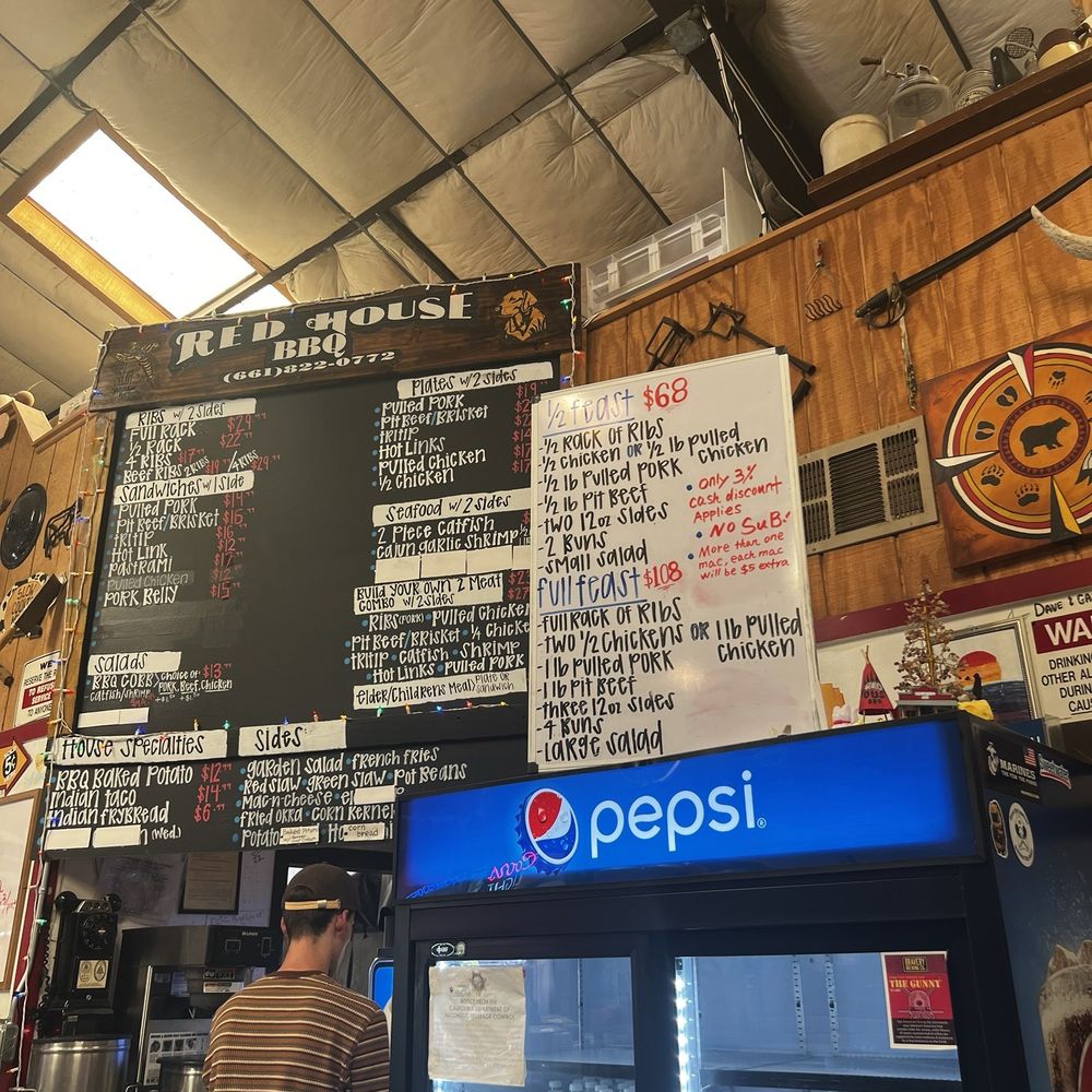 Red House BBQ - Menu - Barbeque Near Me - Tehachapi, California Red House BBQ - Menu - Barbeque Near Me - Tehachapi, California