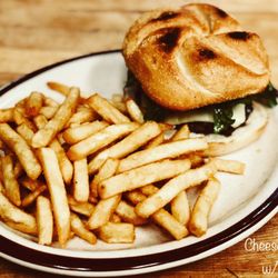 Hot Grill N Pizza - Cheeseburger w/ fries