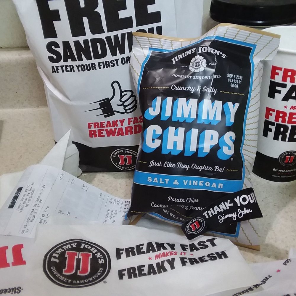 Jimmy John's - Jimmy John's has their own chips - Fast Food Near Me - Victorville, California