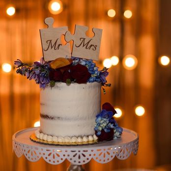 Sweets By Cindy - a wedding cake on a cake stand - Custom Cakes Near Me - Junction City, Kentucky