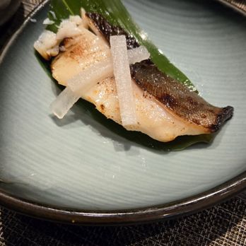 Leichi - Saikyo Black Cod a la carte Grilled marinated black cod - Japanese Near Me - Santa Clara, California