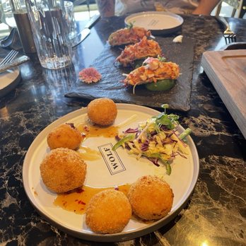 Wolf by Vanderpump at Caesars Republic Lake Tahoe - Goat cheese balls - American Near Me - Stateline, Nevada Wolf by Vanderpump at Caesars Republic Lake Tahoe - Goat cheese balls - American Near Me - Stateline, Nevada